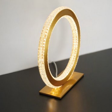 Nova Luce Cilion - Tischleuchte - 25 x 7 x 30 cm - 2W LED inkl. - Messing gold