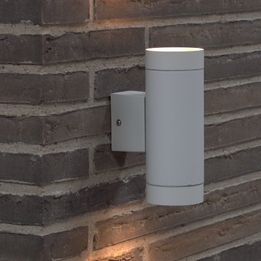 Nordlux Tin Maxi - Außenwandleuchte - 7,6 x 19 x 12,5 cm - IP54 - weiß