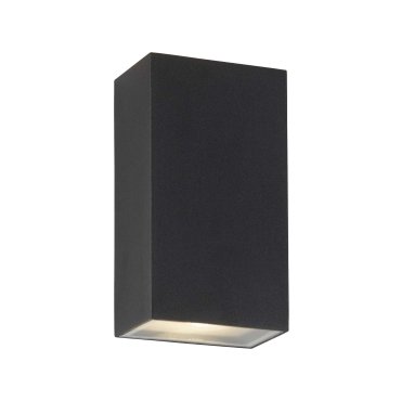 Searchlight Ashby - Außenwandleuchte - 9 x 16,2 cm - 6W LED inkl - IP44 - schwarz