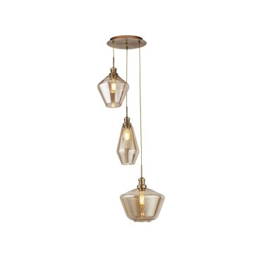 Searchlight Mia - Hängeleuchte - Ø 51 x 150 cm - champagner