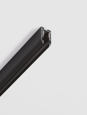 Nova Luce Ultra Slim - Magnetschiene für Aufputzmontage - 200 cm - schwarz