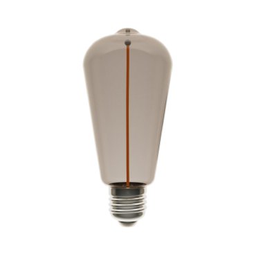 Creative Cables LED-Glühlampe Magnetic - Ø 6,4 x 14,9 cm - E27 - 2,2W - 1800K - geräuchert