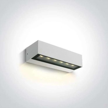 ONE Light Linear Outdoor - Außenwandleuchte - 22,2 x 7 x 5 cm - 8W LED inkl. - IP65 - weiß
