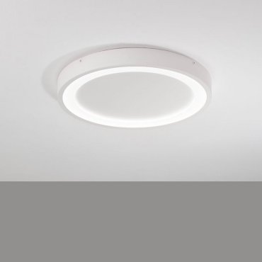 Nova Luce Nodi - deckenleuchte - Ø 45 x 5 cm - 30W LED inkl. - sand weiß
