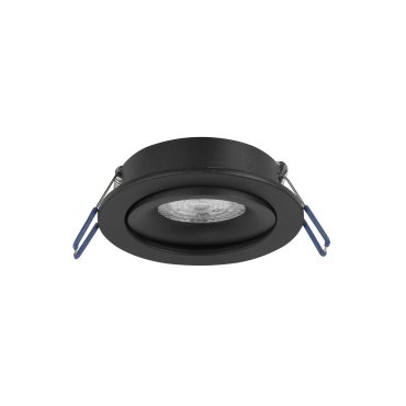 Nova Luce Redo - Einbaustrahler - Ø 92 mm, Ø 76 mm Einbaugröße - sandschwarz