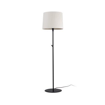 Faro Samba - Stehleuchte - 154 cm - beige und schwarz