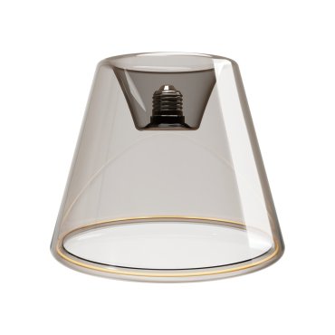 Creative Cables LED-Lampe Ghost Cone - Ø 19 x 15 cm - E27 - 6W - 1900K - geräuchert