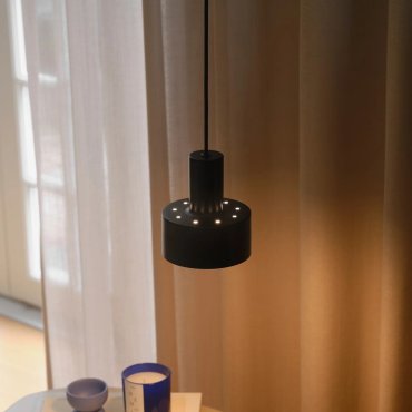 Nordlux Matis - Hängelampe - Ø 12,5 x 200 cm - schwarz