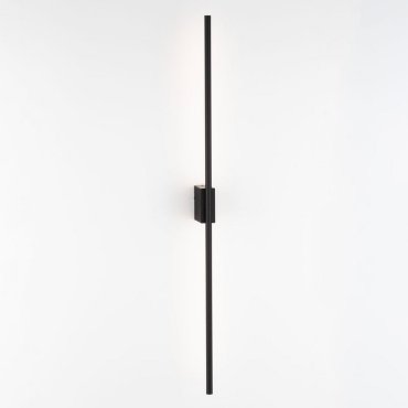 Nova Luce Tien - wandleuchte - 1,5 x 8,3 x 90 cm - 15W LED inkl. - IP44 - sand schwarz