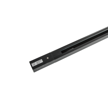 Elmark 1-Phasen-Schiene - 1 Meter - schwarz
