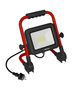 Century Italia Rework - HandSearchlight - 18 x 25 x 25 cm - 30W LED inkl - IP65 - schwarz und rot