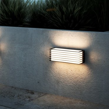 Nordlux Fluctus 28 - lichtleiste wandleuchte - 28,6 x 10 x 12 cm - IP44 - schwarz