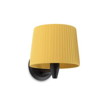 Faro Samba - Wandleuchte - 21,5 x 19 x 17,3 cm - gelb und schwarz