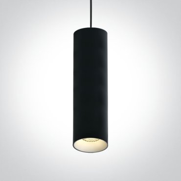 ZWEITE CHANCE - ONE Light Cylinder - Hängeleuchte - Ø 7,5 x 240 cm - schwarz