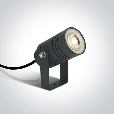 ONE Light GU10 Garden - Bodenspot auf Erdspieß - 13,2 x 11,2 cm - IP65 - anthrazit