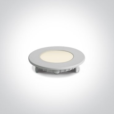 ONE Light Round Recessed Panels CCT V - Einbaustrahler - Ø 85 mm, Ø 70 mm Einbaugröße - inkl. 3W LED - weiß - einstellbare Lichtfarbe