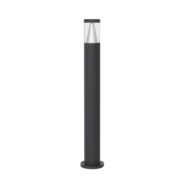 Nova Luce Rock - Gartenleuchte - Ø 9 x 83 cm - 10W LED inkl. - IP65 - sand schwarz