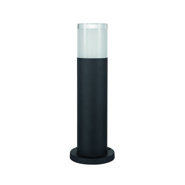 Nova Luce Noten - Gartenleuchte - Ø 9 x 40 cm - 10W LED inkl. - IP65 - sand schwarz