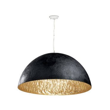 Faro Magma - Pendelleuchte - Ø 70 x 32,5 cm - schwarz und goldglänzend