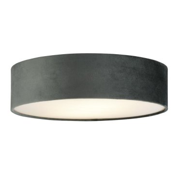 Searchlight Drum - Deckenleuchte - Ø 38 x 10 cm - grau