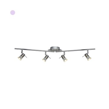 Searchlight Aries - Deckenleuchte - 90 x 12 x 16 cm - IP44 - Chrom