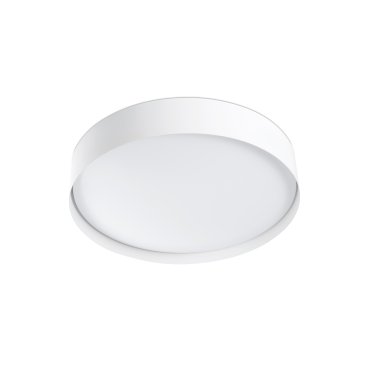 Faro Vuk - Deckenleuchte - Ø 36,6 x 7,1 cm - 40W LED inkl. - IP44 - matt weiß