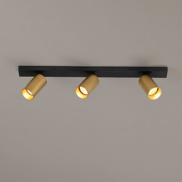 Nova Luce Zelos - Aufbaustrahler 3L - 60 x 13,7 x 6 cm - Gold