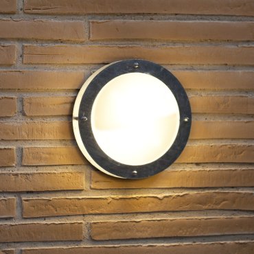 Nordlux Malte - Außenwandleuchte - Ø 24 cm - IP54 - Stahl verzinkt