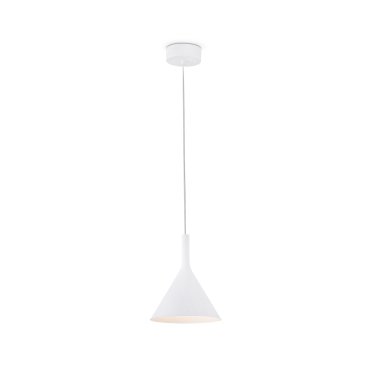 Faro Pam - Pendelleuchte - Ø 16,5 x 21,5 cm - LED 11W inkl. - mattweiß