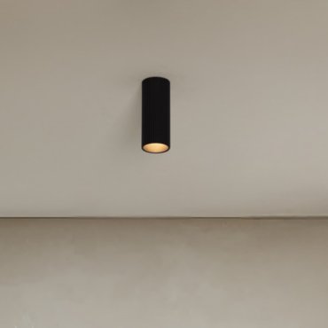 Nova Luce Comet - Deckenleuchte - Ø 4 x 10 cm - sand schwarz