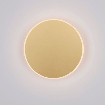 Nova Luce Nevo - wandleuchte - Ø 20 x 3,9 cm - 12W LED inkl. - mattgold