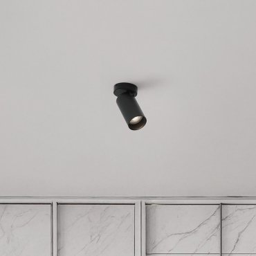 Nova Luce Oso – Spot und Aufputzmontage – Ø 7 x 13 cm – schwarz