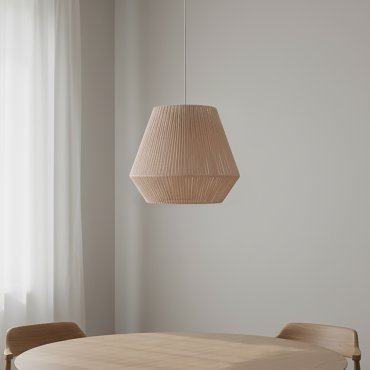 Maxlight Praslin - Hängeleuchte - Ø 44 x 175 cm - weiß