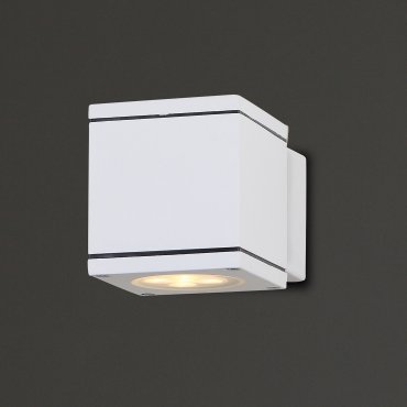 Maxlight Home Square - Wandleuchte - 8 x 11 x 8 cm - IP54 - weiß
