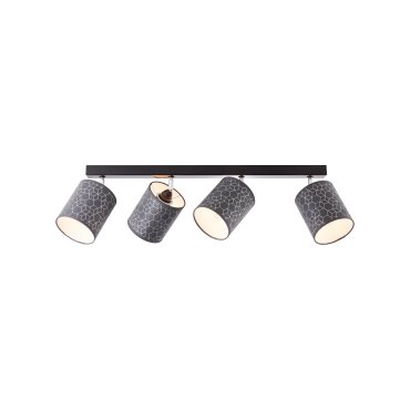 Brillant Galance - Aufbaustrahler 4L - 101 x 35 x 24,5 cm - schwarz