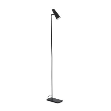 Faro Lao - Stehleuchte - 122 cm - 4W LED inkl. - mattschwarz