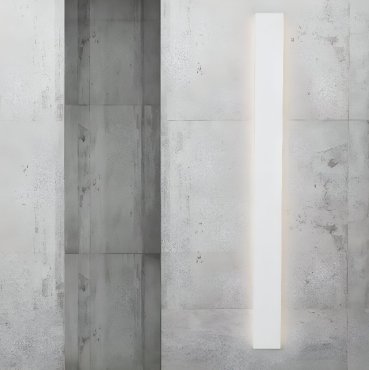 Nova Luce Seline - wandleuchte - 7,5 x 2,7 x 90 cm - 36W LED inkl. - IP44 - sand weiß