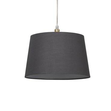 Kegelförmiger Lampenschirm Clyde Searchlight - Ø 30 x 19 cm - anthrazit