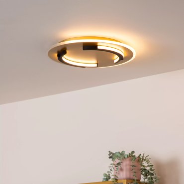 Lucide Andreas - Deckenleuchte - Ø 39,6 x 5,1 cm - 30W LED inkl - gold