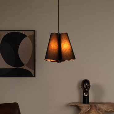 Lucide Gregory - Hängeleuchte - Ø 34,3 x 165 cm - schwarz