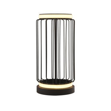 Searchlight Circolo - Tischleuchte - Ø 16 x 33 cm - 12W LED inkl - schwarz und weiß