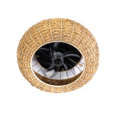 ETH Fan Nr. 8 - deckenventilator mit fernbedienung - Ø 48 cm - braun