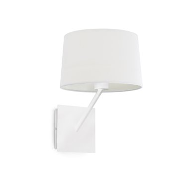 Faro Handy - Wandleuchte mit Schalter - 24 x 27 x 32,5 cm - matt weiß