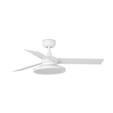 Faro Rudder Tak 3 S - deckenventilator mit licht - Ø 106 cm - matt weiß - 2700K