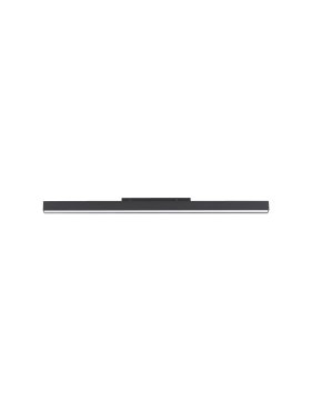 Nova Luce Buxton L - Leuchte für Magnetschienensystem - 79,9 x 3,5 x 5 cm - 45W dimmbare LED inkl. - Sand schwarz