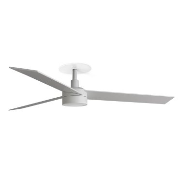 Faro Rudder L - Deckenventilator mit Licht und Einbaufassung - Ø 132 cm - matt Weiß