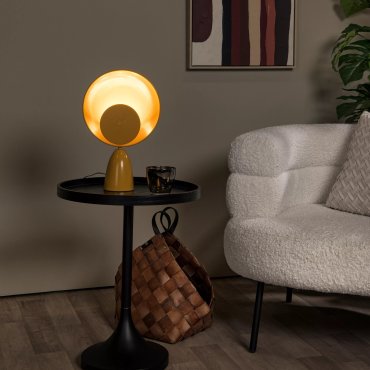 Lucide Castamar - Tischleuchte - 25,5 x 9,8 x 40 cm - 3W LED inkl. - ockergelb