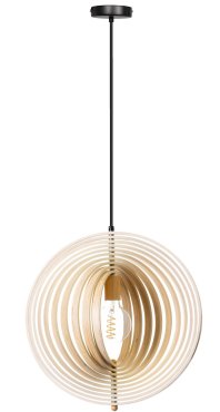 ETH Woody - hängeleuchte - Ø 43,5 x 200 cm - braun