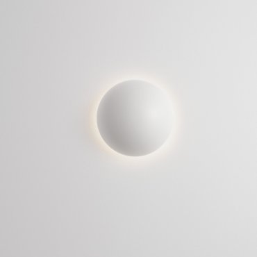 Nova Luce Iona - wandleuchte - Ø 12,5 x 5 cm - 3W LED inkl. - Sand Weiß