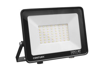 Century Italia Sirio Bassa Tensione - Niederspannungsstrahler 12-36V DC - 20 x 3,3 x 16,5 cm - 50W LED inkl. - IP65 - schwarz